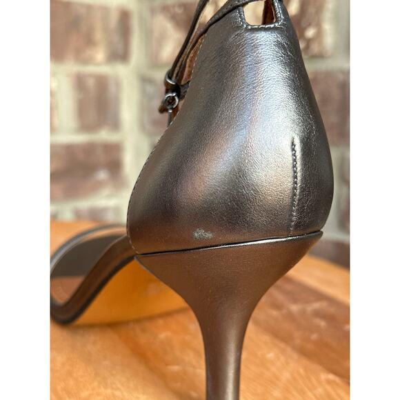 Coach Sandal -  Gunmetal Size 10B - Picture 7 of 9